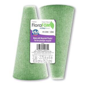 플로 래프트 플 포엠 2 콘 2 75인치 x 6인치 그린