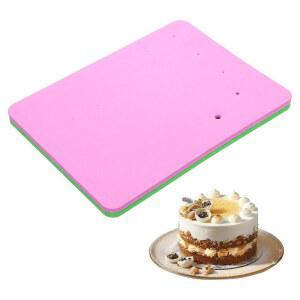 쉔리우 퐁당 매트, 플라워 폼 패드, 실리콘 공예 매트 직사각형 케이크 스펀지, 꽃 건조 공예, 페인팅, 네일 아트, 클레이 녹색 용 점토 모델링 도구