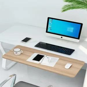 책상 확장 테이블 간이 접이식 레일 미디 키보드 거치대 브래킷 선반 손목 보호