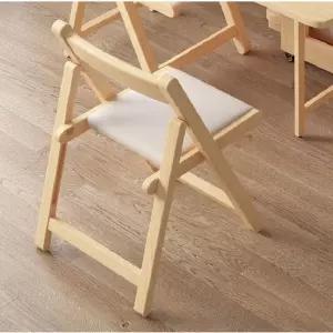 공간활용 접이식 원목의자 식탁 인테리어의자 원목