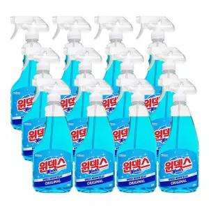 윈덱스 오리지널 유리세정제 스프레이 500mL X 12개