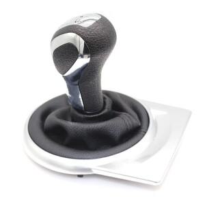 5단 기어 시프트 노브 각반 부트 커버케이스 C4 MK1 2004 자동차 스타일링 액세서리