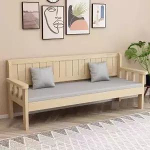 벤치형 소파 평상형 원목 벤치 현관 라운지 쇼파 등받이