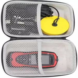 럭키 하드 트래블 케이스 럭키라커 휴대용 물고기 찾기 보트 소나 낚시 변환기 카약 얼음 낚시용 방수 기능