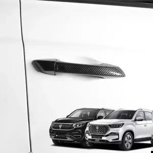 렉스턴튜닝용품 올뉴렉스턴 튜닝 도어 외캐치 손잡이 카본 G4렉스턴