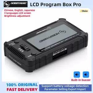 호환  HobbyWing LCD 프로그램 상자 RC 모델 자동차 보트 비행기 용 프로 프로그래밍 카드 플래티넘 XERUN