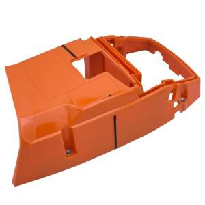 허스크바나 362 371 상단 실린더 에어 필터 커버 슈라우드 흡기 엘보 클립 홀더 초크 로드 전기톱 교체 부