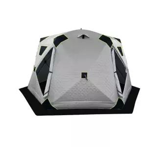 육각 빙어낚시 누빔 텐트 낚시 방수 큐브텐트 즐빙 큐브 빙어