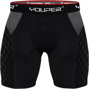 야구 축구용 컵 포켓이 있는 유퍼 어덜트 엘리트 컴프레션 패딩 슬라이딩 반바지