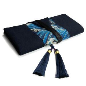 세븐선 수제 린넨 크로셰 정리 가방 u2013 및 액세서리용 대용량 보관 파우치 내구성 다목적 휴대용 뜨개질 도구 케이스 없음