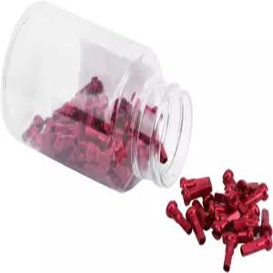 킨소 바이크 스포크 니플 알루미늄 합금 커버 캡 액세서리 사이클링 100개