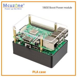 라즈베리 파이 듀얼 출력 최대 5V3A WS2812 레이더 4G LTE 스티어링 엔진 UPS용 18650 충전 및 부스트 파워