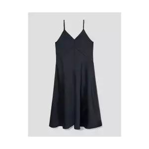 매장정품 에잇세컨즈 8SECONDS 사틴 원피스 네이비 (324971LY1R) 324971LY1R 615001