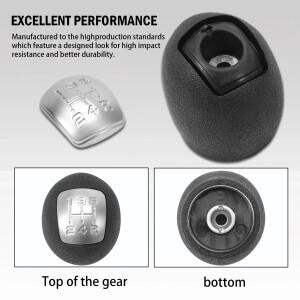 1765444487 포드 KA MK2 2008 자동차 기어 레버 노브 5단 0000NN