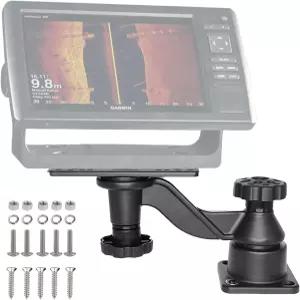 5~12인치 화면의 헤비 듀티 스윙 암과 마린 일렉트로닉이 장착된 OUBULU 피쉬 파인더 마운트 가민 로우랜스