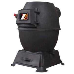 무쇠난로 장작난로 주철 이동식 장작 농촌 연통 야외 화로 스텐 타는 소각로 연소통 개방형