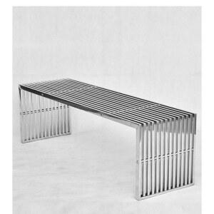 스테인레스 벤치의자 카페 철제 야외벤치 벤치 스툴 40X40X42