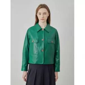 올리비아로렌 블루종 양가죽 쟈켓 VOBJN5S2141 1095515