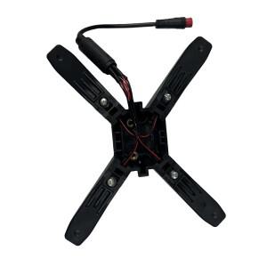 나인봇 ZT3 Pro 전동 스쿠터 X 자형 조명 주간 등 부품 액세서리 용 기존 헤드 라이트