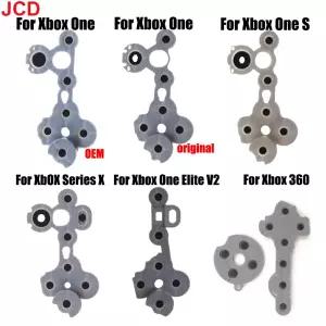 호환  Xbox One Slim Xbox 시리즈 S X 컨트롤러 핸들 버튼 패드 전도성 접착제 게임 패드 수리 용 1pcs 전