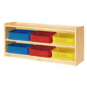 H29-5 바구니장 이단 원목