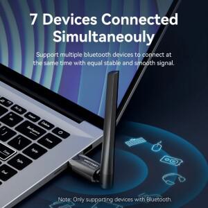 Vention WiFi 어댑터 AC650 5G 및 2.4G USB 카드 동글 PC 데스크탑 노트북 안테나 이더넷 네트워크 new