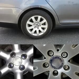 자동차 휠 너트 헤드 커버 캡 하이 퀄리티 보호 허브 나사 타이어 외부 장식 17mm 20개