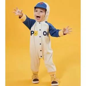 [롯데백화점]디즈니 곰돌이푸후드포인트우주복(BEIGE)_79S527502