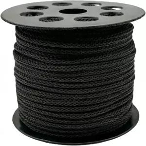 4mm 블랙 폴리에스터 땋은 코드 - 마크라메 크로치팅 크래프트 백 바구니 쿠션을 위한 30야드 수제 로프