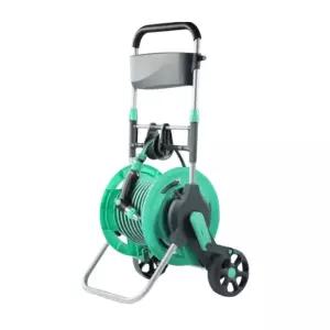 농업용 호스 릴 워터릴 카트 자동 정원 권취기 양방향 정리