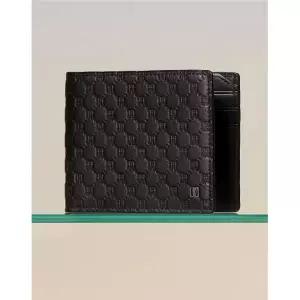 닥스 DAKS MEN'S ACCESSORIES 블랙 유럽 수입가죽 루이스 엠보 DD 패턴 반지갑 DBWA6E374BK 687448