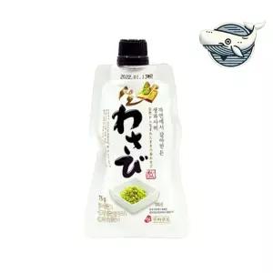 자연 원료 생와사비 튜브형 조미료 75g