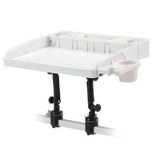 HITORHIKE 미끼 보드 세트 - 베이스용 마운트 앤 익스텐더 u2013 화이트 도마, 센터 콘솔, 낚시, 필레팅, 야외 요리에 적합한 폰툰 보트