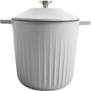 마사 스튜어트 이스트홀름 3쿼트 에나멜 주철 더치 오븐 - 회색