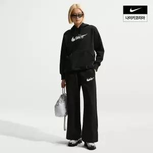 나이키 NIKE 우먼스 스포츠웨어 하이 로고 바지 IM9837-010 434366