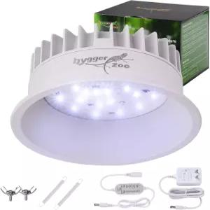 파충류를 위한 UVB 조명 수염 드래곤 게코 거북 카멜레온 도마뱀 뱀을 타이머 LED 전구가 장착된 UVA