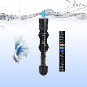 아쿠아닛 수족관 히터 25W 어항 온도계가 있는 조절식 수중 온도 조절기