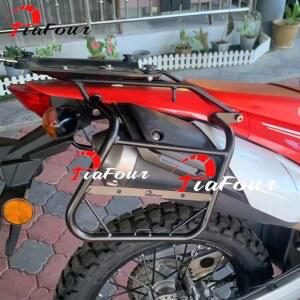 CRF250L 용 사이드 안장 가방 CRF250 랠리 CRF300L CRF300 랠리 - 오른쪽 왼쪽 트렁크 가방 홀더 사이드 트렁크 가방 브래킷