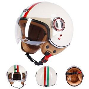 BEON 오토바이 헬멧 스쿠터 헬멧A 01 전동 여름 페이스