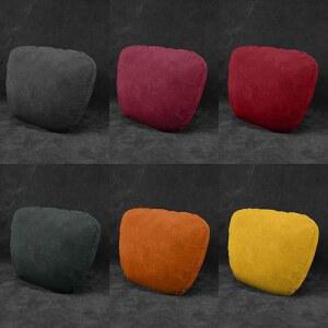 Alcnatara 비행기전용목베개 스웨이드 자동차 받침 시트 기내용목배게 비행기에어쿠션