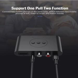 자동차 키트 스피커 TV용 무선 오디오 어댑터 블루투스 3.5 리시버 송신기 BT5.0 U 디스크 RCA 잭 스테레오