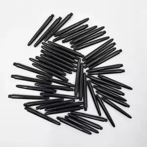 우림파비도 50PCS 48mm 다트 샤프트 플라스틱 교체 부품 액세서리용