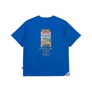 매장정품 코닥 KODAK RGB 에어로쿨 반팔 티셔츠 BLUE K6223LRS30BLU 219448