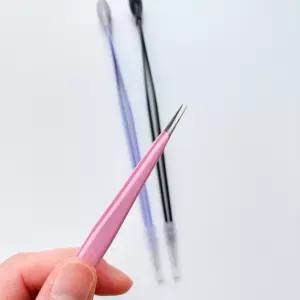 핀셋 공구 네일아트 양단 스톤파츠 압봉 실리콘 집게 네일 스티커 집게핀셋