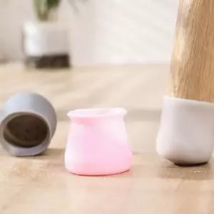 의자커버 실리콘 의자발캡 식탁 다리 커버 소음방지 층간소음 원형 발커버