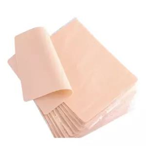 반영구 화장 타투 고무판 눈썹 문신 연습용 실리콘 패드 살색