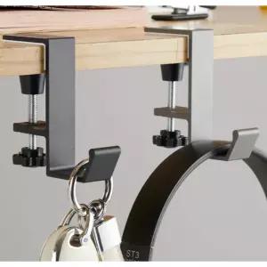 이어폰 헤드폰액세서리 거치대 책상 헤드셋걸이 가방걸이 클램프형 고정