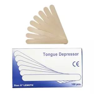 바디소품 왁싱 나무 스파츌라 대형 100개 브라질리언 일회용 제모 우드