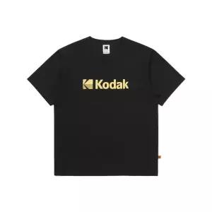 매장정품 코닥 KODAK 에센셜 빅로고 아스킨 반팔 티셔츠 BLACK K6223LRS26BLK 219133