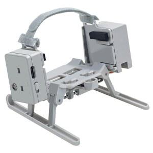 일반 에어드롭 시스템, DJI 미니 4 프로 드론 액세서리, 결혼식 낚시 미끼 수색 및 구조를 위한 퀵 릴리스 투하 페이로드 드롭퍼 배송 장치, 라이트 그레이